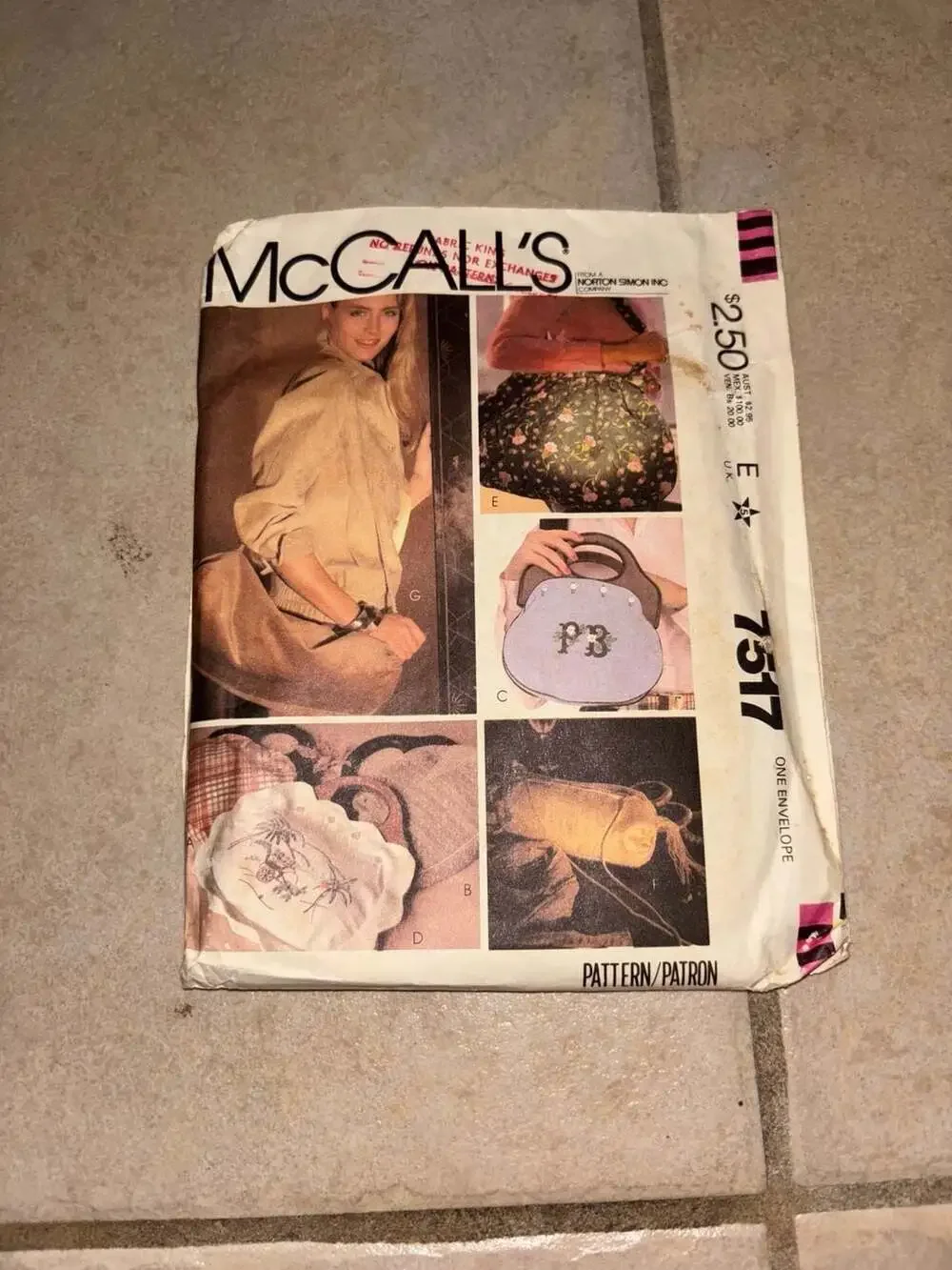 Pattern 7517 mc calls
